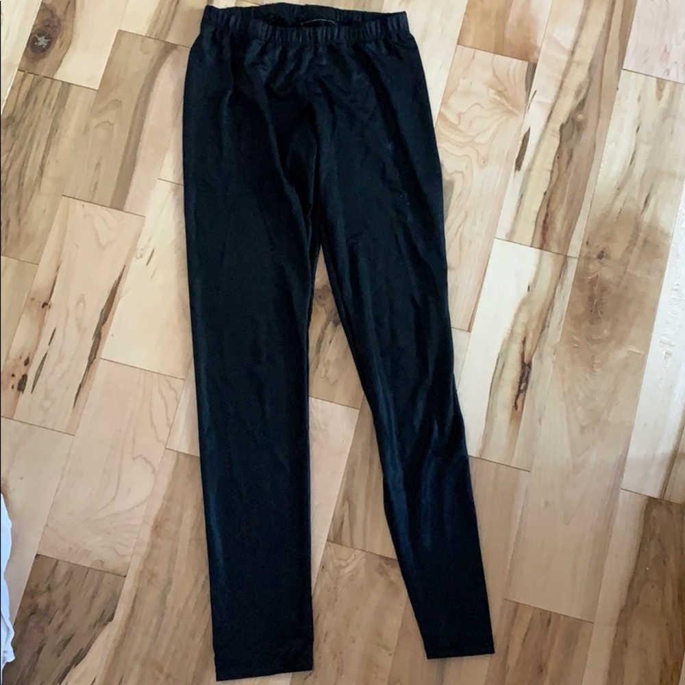 Pleather leggings